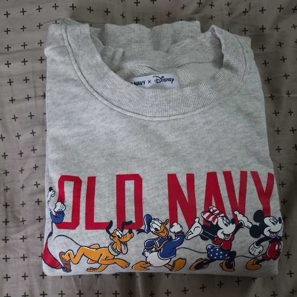 NWoT Old Navy x Disney© SoComfy Logo-Graphic Sweatshirt - Picture 3 of 7